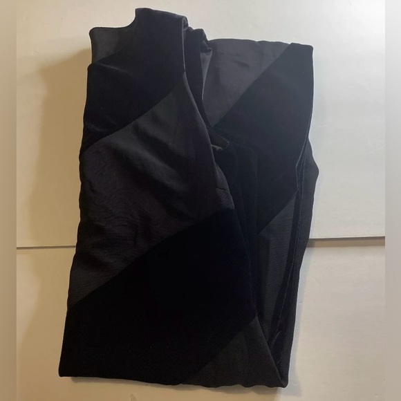 Vintage 90s Molly Malloy Velvet Panel Shift Dress Size 6 Velvet Back Sleeveless - Picture 11 of 11